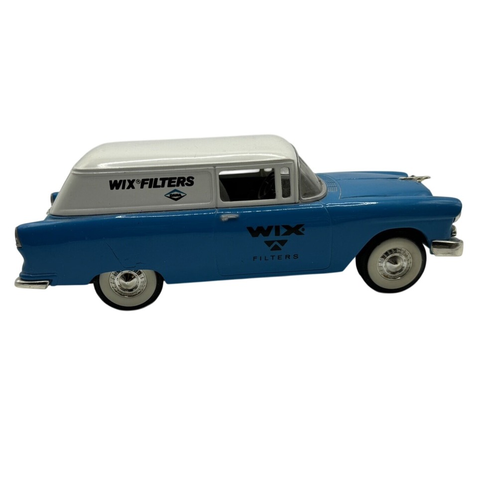 Liberty Classics 1955 Chevy Sedan Delivery Wix Filters Die-Cast Coin Bank Key